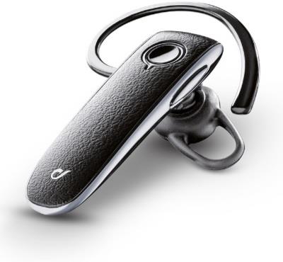 CELLULARLINE Mono auricolare in-ear con microfono bluetooth Cellular Line Executive nero effetto pelle